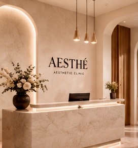 AESTHÉ klinika recepció